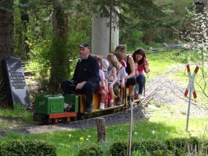 Werners Gartenbahn-Dampftage-Kleine Fahrt